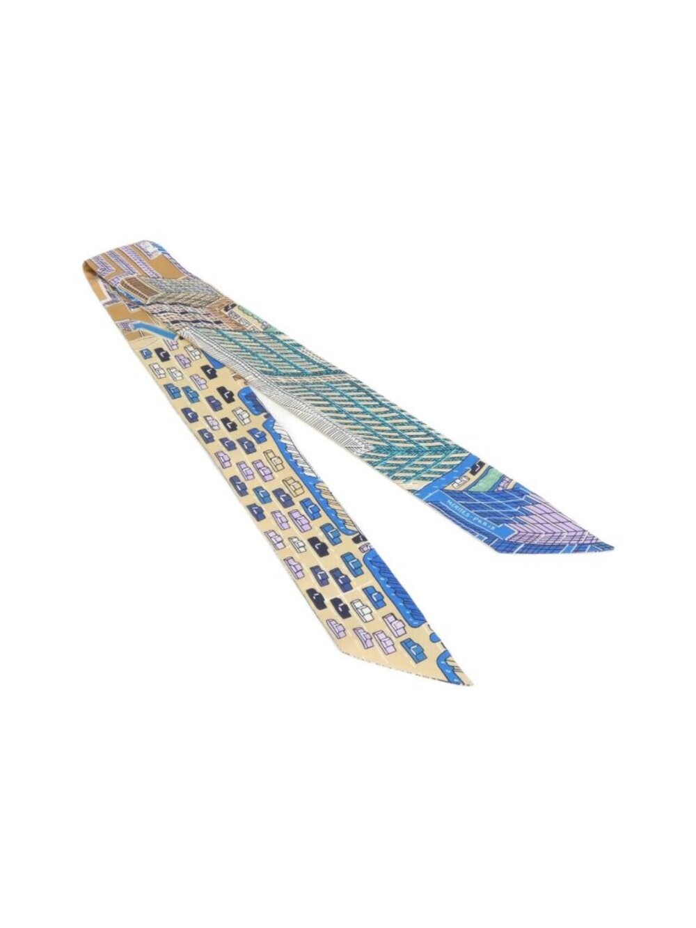 Hermes Pantin City Twilly Scarf